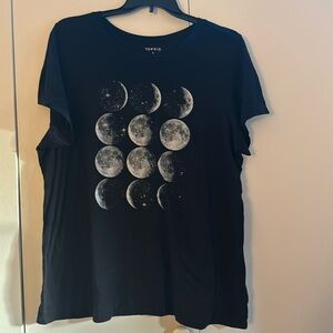 Torrid Size 3 Moon Shirt Tshirt